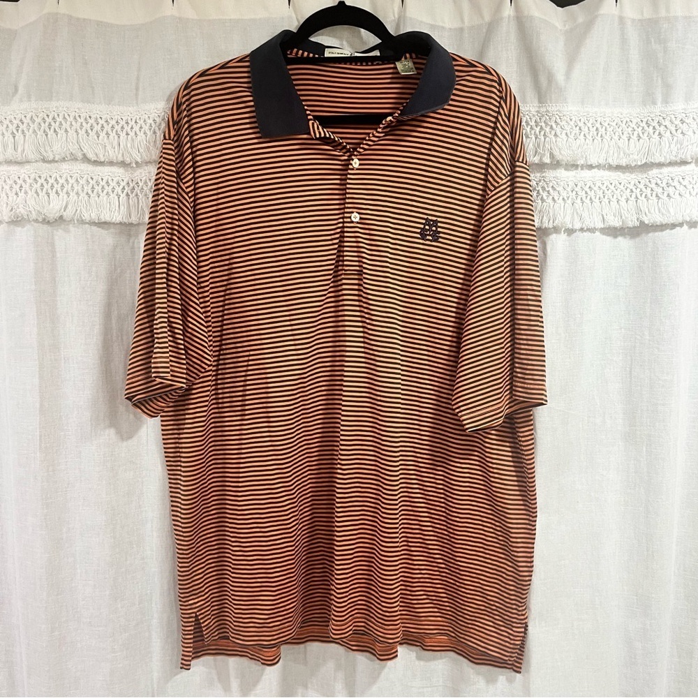 Fairway & Greene Men’s Vintage Striped Golf Polo